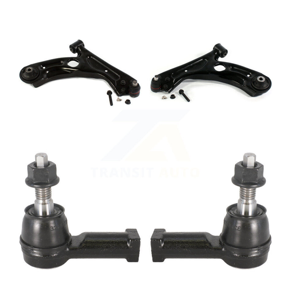 Front Suspension Control Arm Assembly And Tie Rod End Kit For 2012-2019 Chevrolet Sonic KTR-102910
