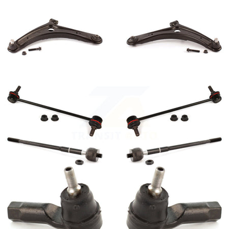 Front Control Arm & Ball Joint Tie Rod End Link Kit (8Pc) For Mitsubishi Lancer Outlander KTR-102945