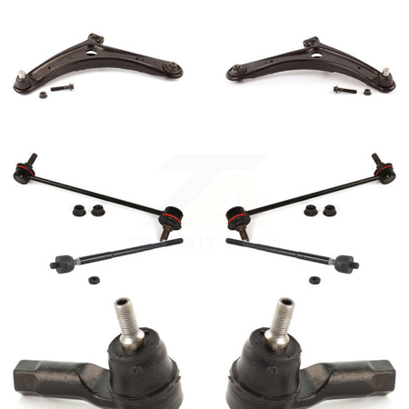 Front Arm Ball Joint Tie Rod End Link Kit (8Pc) For Mitsubishi RVR Outlander Lancer PHEV KTR-102946