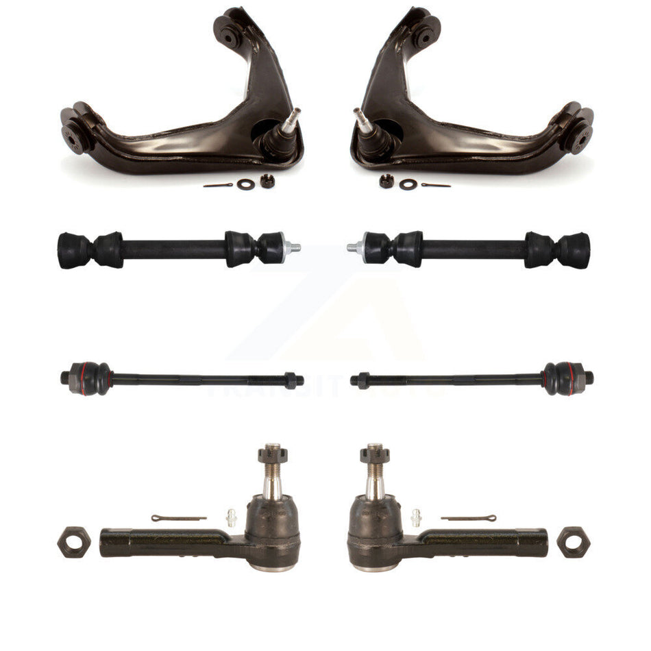Front Suspension Control Arm And Ball Joint Assembly Steering Tie Rod End Stabilizer Bar Link Kit For Chevrolet Silverado 2500 GMC Sierra Suburban Yukon XL KTR-102973