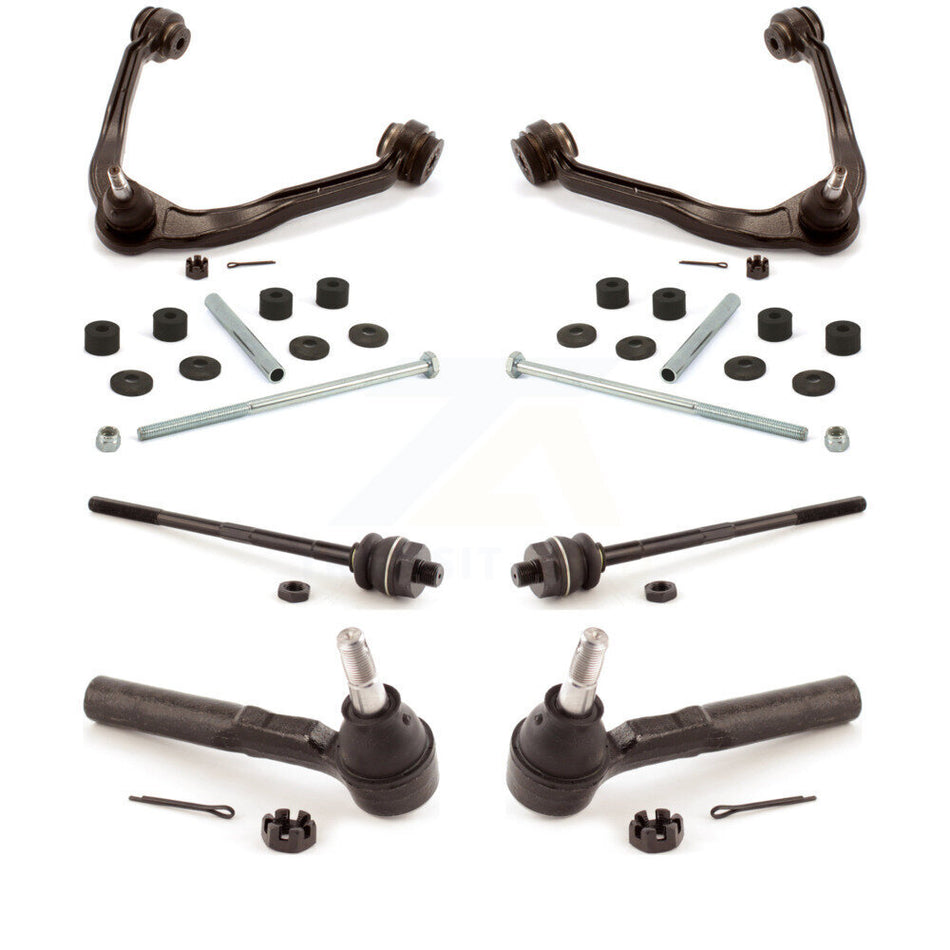 Front Control Arm Ball Joint Tie Rod End Link Kit For Chevrolet Silverado 1500 GMC Sierra KTR-102986