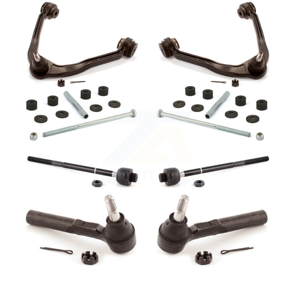 Front Suspension Control Arm And Ball Joint Assembly Steering Tie Rod End Stabilizer Bar Link Kit For Chevrolet Silverado 1500 GMC Sierra Classic KTR-102988