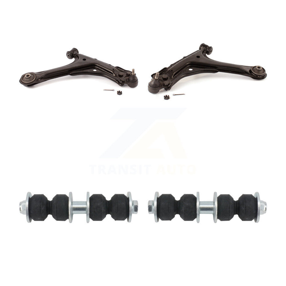 Front Suspension Control Arm And Ball Joint Assembly Stabilizer Bar Link Kit For 1995-2005 Chevrolet Cavalier Pontiac Sunfire With FE1 KTR-103075