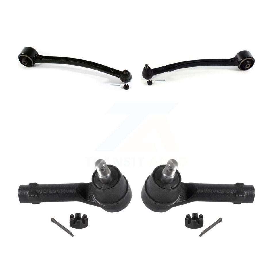 Front Suspension Control Arm Assembly And Tie Rod End Kit For 2010-2015 Hyundai Genesis Coupe KTR-103106