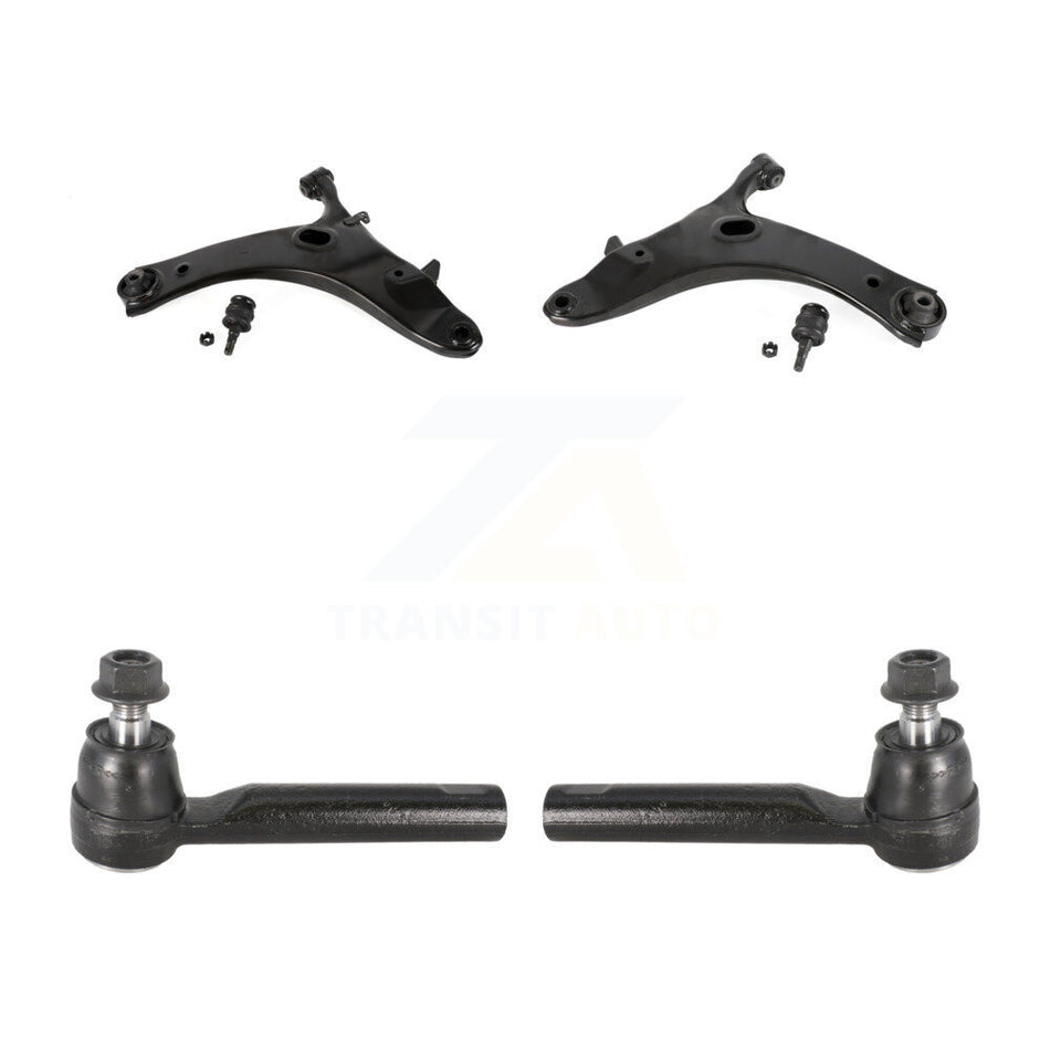 Front Suspension Control Arm Assembly And Tie Rod End Kit For Subaru Forester Impreza WRX KTR-103125