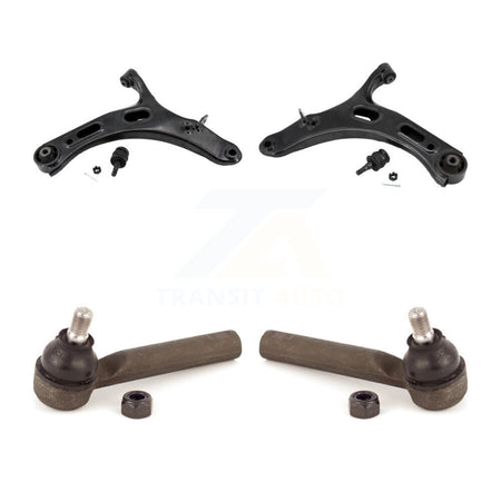 Front Suspension Control Arm And Tie Rod End Kit For 2010-2014 Subaru Outback Legacy KTR-103126