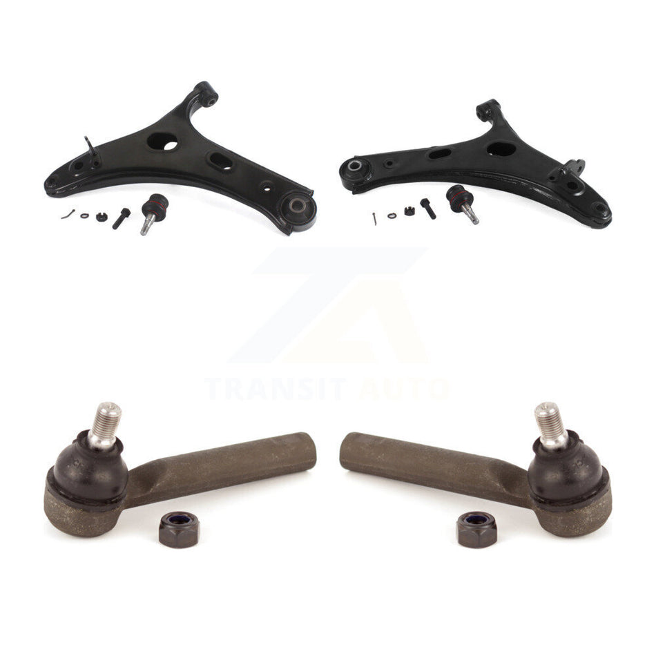 Front Suspension Control Arm Assembly And Tie Rod End Kit For 2014-2018 Subaru Forester KTR-103133