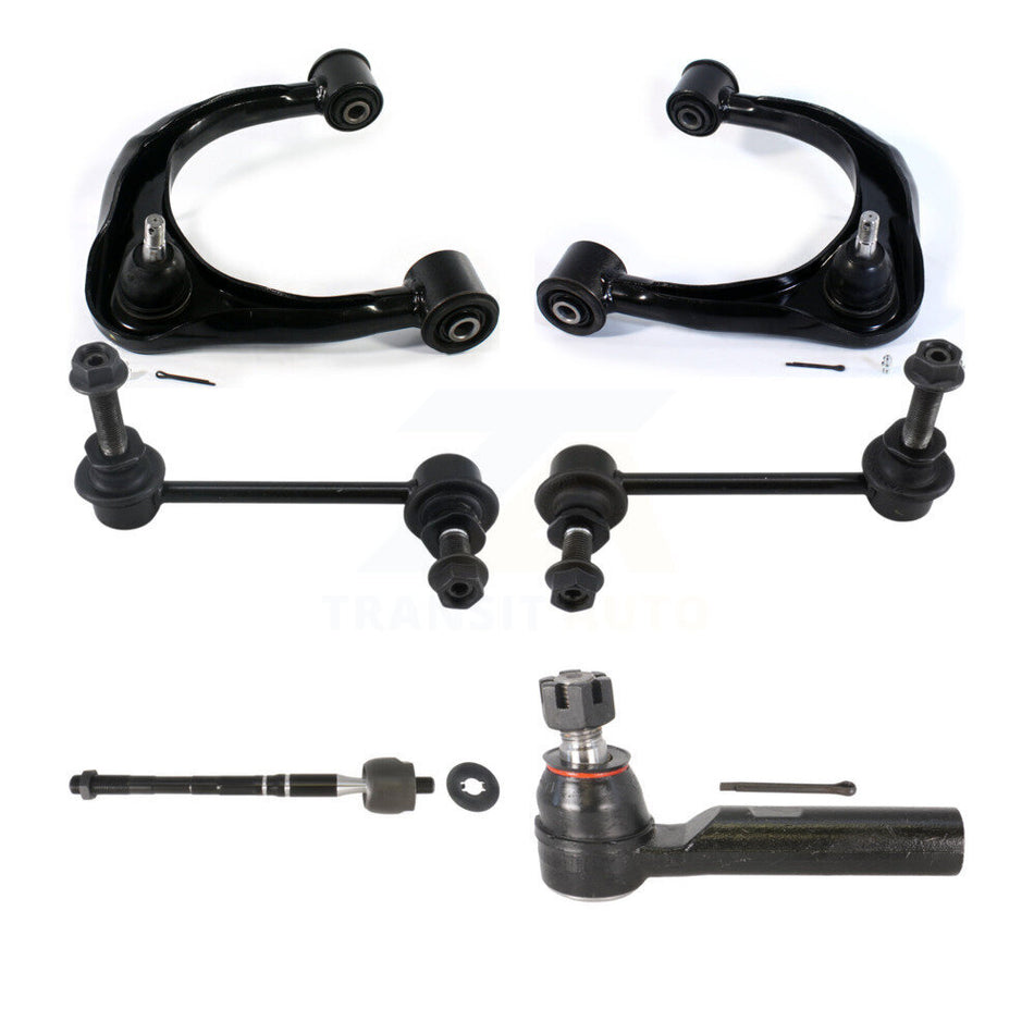 Front Suspension Control Arm And Ball Joint Assembly Steering Tie Rod End Stabilizer Bar Link Kit (6Pc) For Toyota Tacoma KTR-103199
