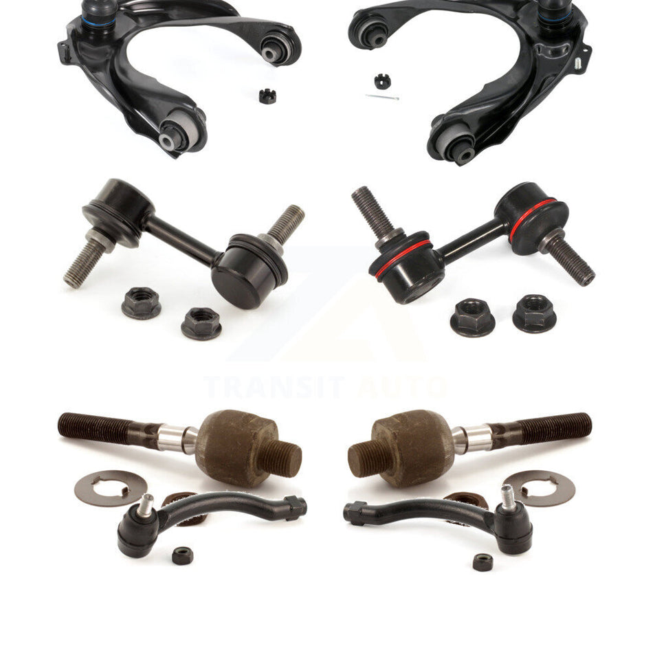 Front Suspension Control Arm Ball Joint Tie Rod End Link Kit (8Pc) For 2004-2006 Acura TL KTR-103263