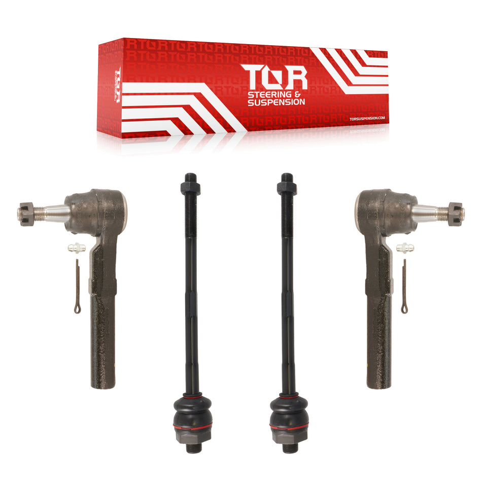 Front Tie Rod End Kit For Chevrolet Silverado 1500 GMC Sierra RWD with Gear steering type KTR-103308