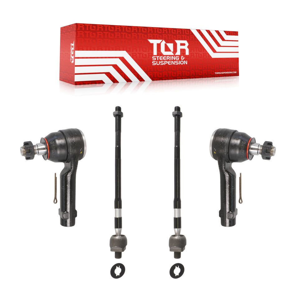 Front Steering Tie Rod End Kit For 2010-2016 Hyundai Genesis Coupe KTR-103310