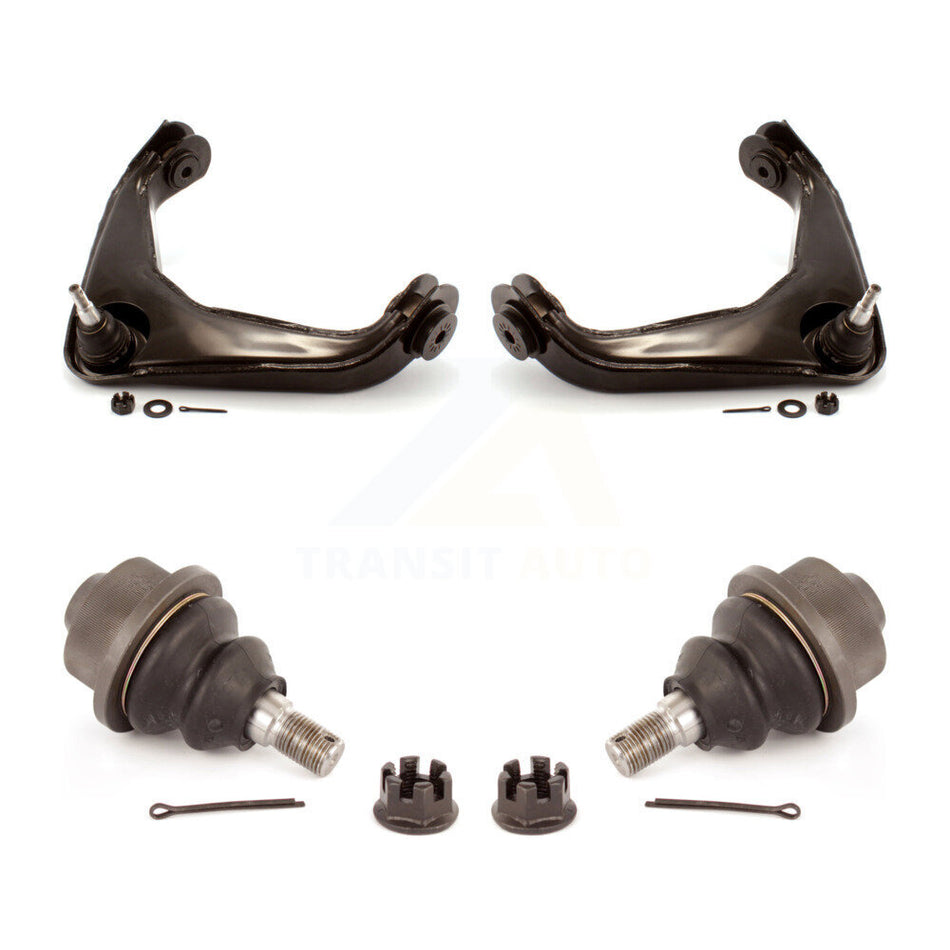 Front Suspension Control Arms And Lower Ball Joints Kit For Chevrolet Silverado 2500 HD GMC Sierra 3500 Hummer H2 Classic 1500 Suburban Yukon XL Avalanche KTR-103339