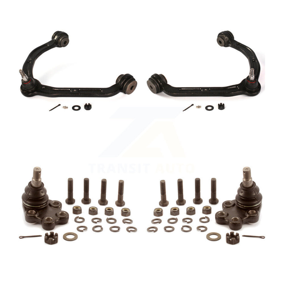 Front Suspension Control Arms And Lower Ball Joints Kit For 1999-2000 Chevrolet Silverado 2500 GMC Sierra RWD KTR-103374