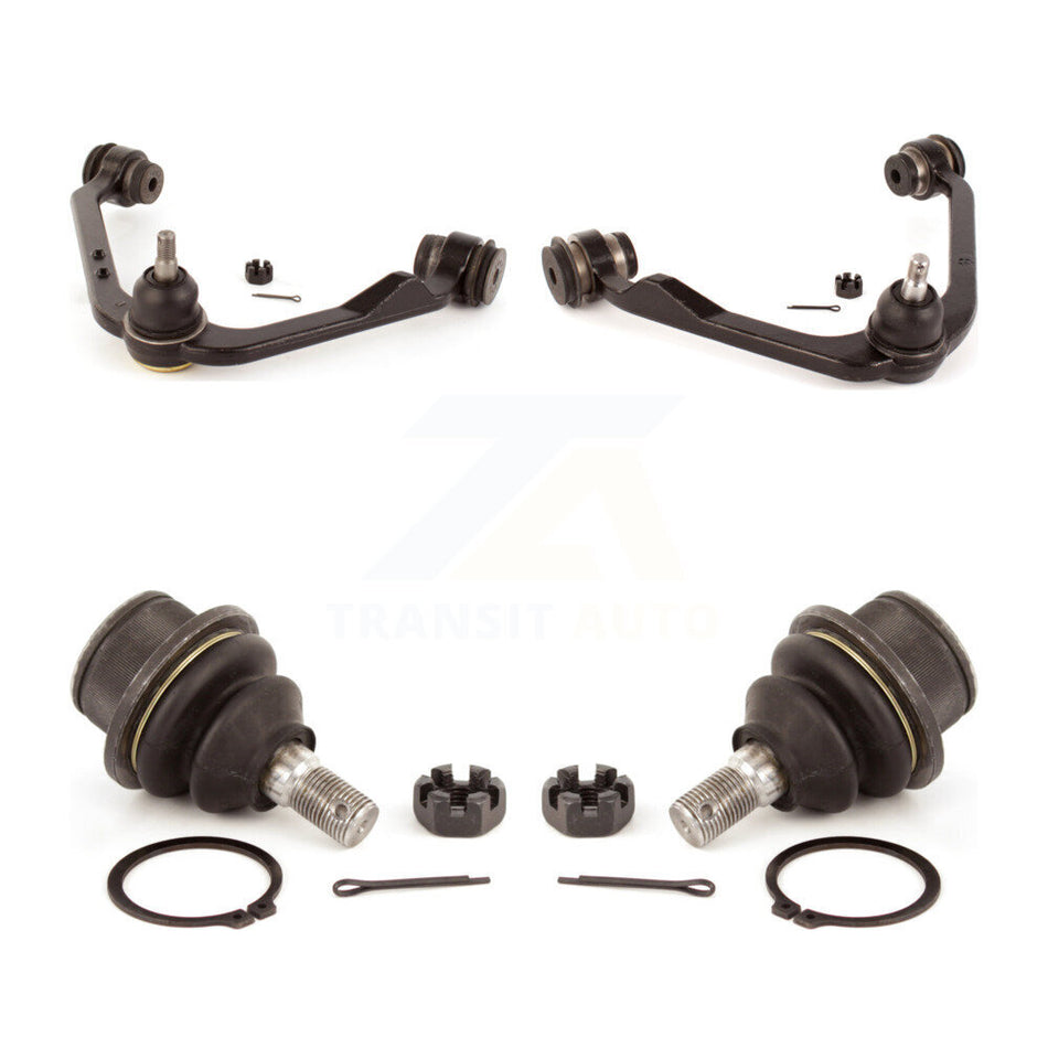Front Suspension Control Arms And Lower Ball Joints Kit For Ford F-150 Expedition Lincoln Navigator Heritage F-250 Blackwood KTR-103405