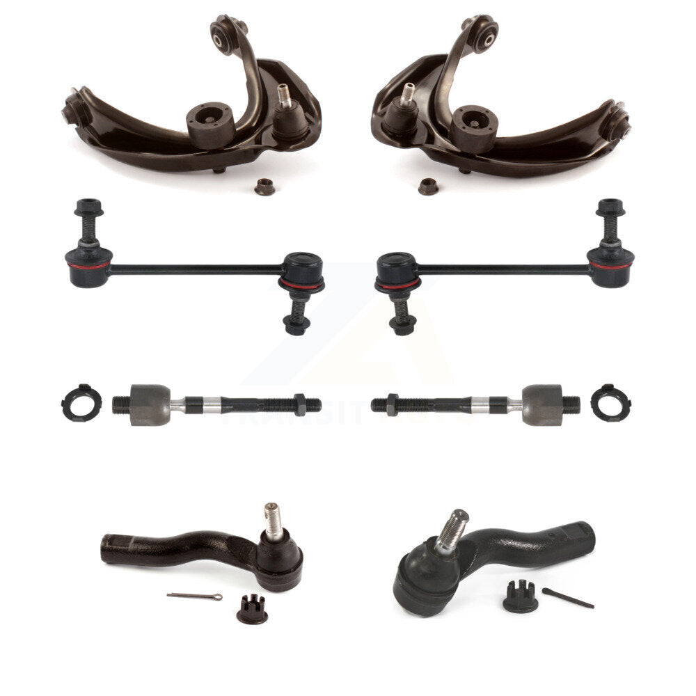 Front Control Arm And Ball Joint Tie Rod End Link Kit (8Pc) For Ford Fusion Lincoln MKZ KTR-103681