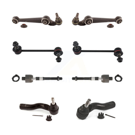 Front Control Arm Ball Joint Tie Rod End Link Kit (8Pc) For Ford Fusion Lincoln MKZ Milan KTR-103705