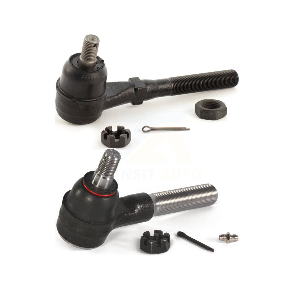Front Outer Steering Tie Rod End Kit For 1997 Ford F-250 RWD with Coil front springs KTR-103758