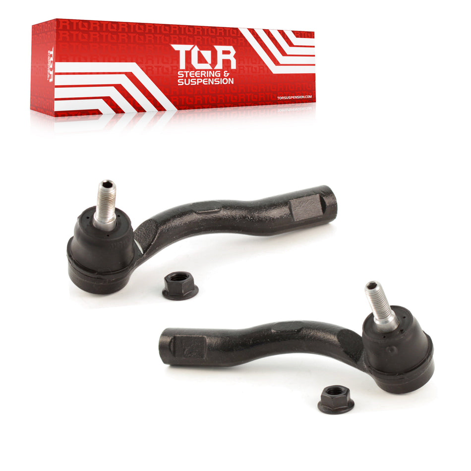 Front Steering Tie Rod End Kit For 2007-2012 Nissan Sentra KTR-103844