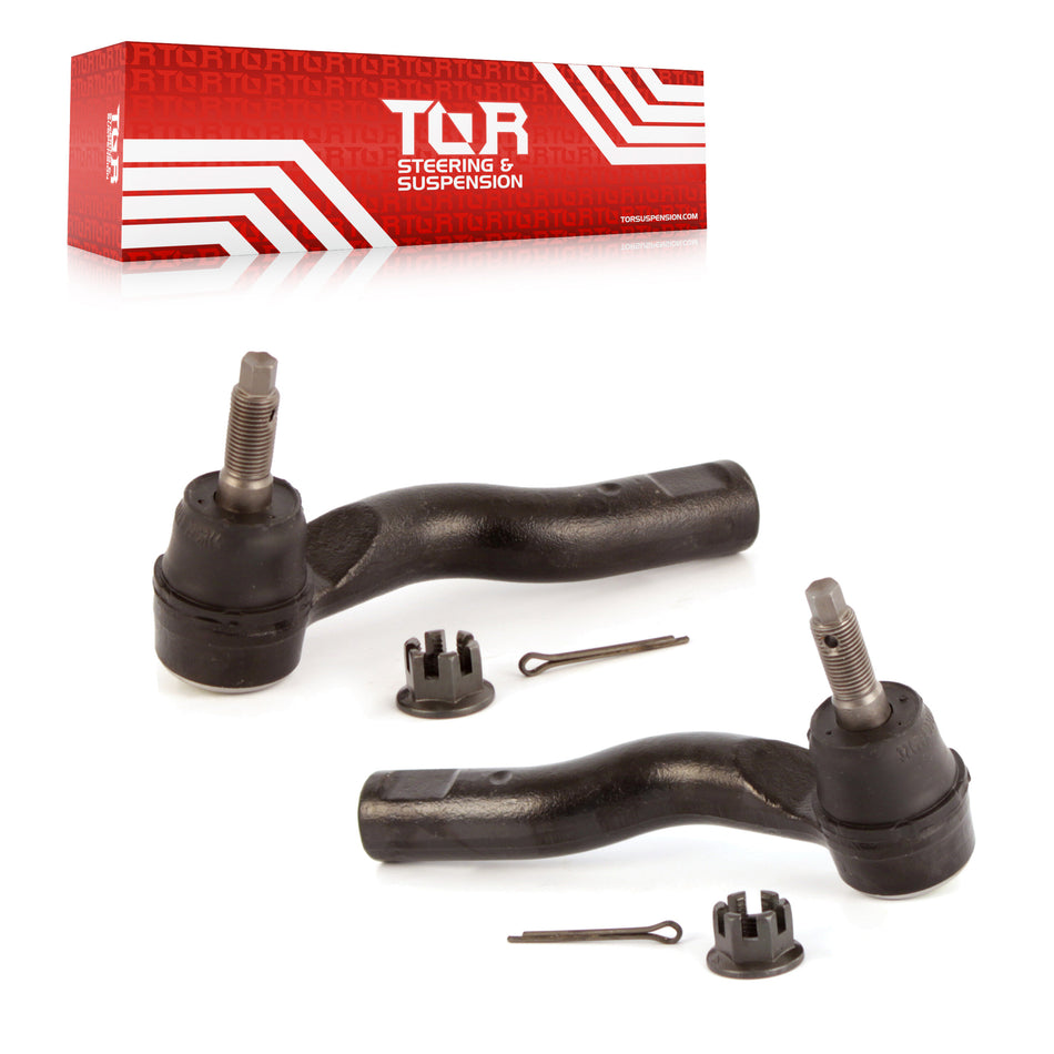 Front Steering Tie Rod End Kit For Ford Fusion Lincoln MKZ Mercury Milan KTR-103856