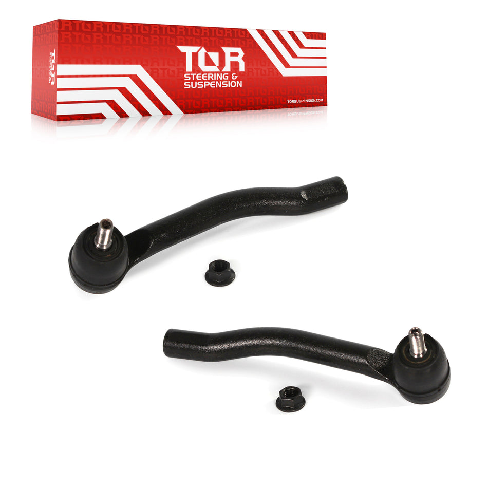 Front Steering Tie Rod End Kit For Nissan Sentra NV200 Leaf Kicks LEAF KTR-103873