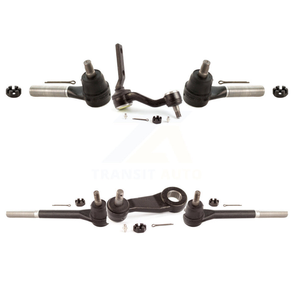 Front Steering Tie Rod End Ball Joints Idler Arm Pitman Kit For Chevrolet S10 Blazer GMC Sonoma Jimmy Oldsmobile Bravada Isuzu Hombre S15 KTR-103953