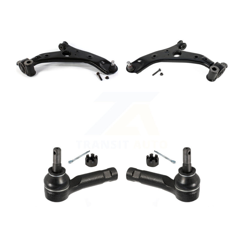 Front Suspension Control Arm Assembly And Tie Rod End Kit For 2013-2016 Mazda CX-5 KTR-103974
