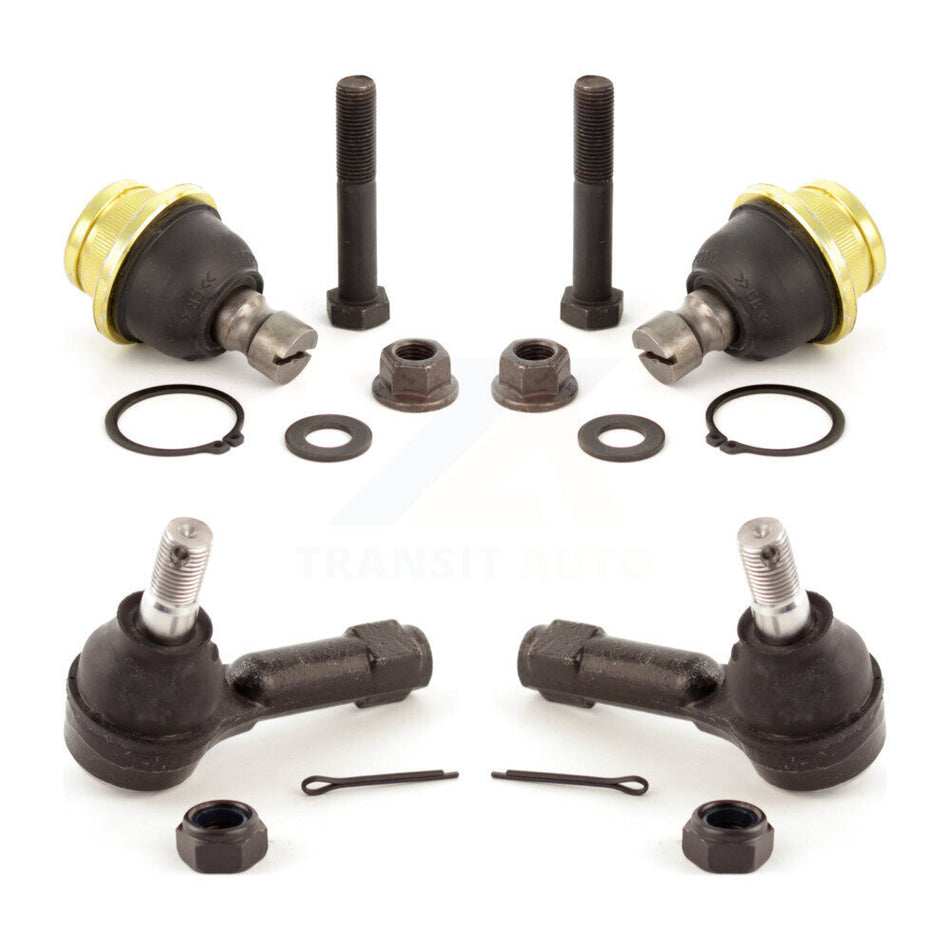 Front Suspension Ball Joint And Tie Rod End Kit For 2004 Nissan Pathfinder Armada With 14mm Diameter Thread KTR-104017