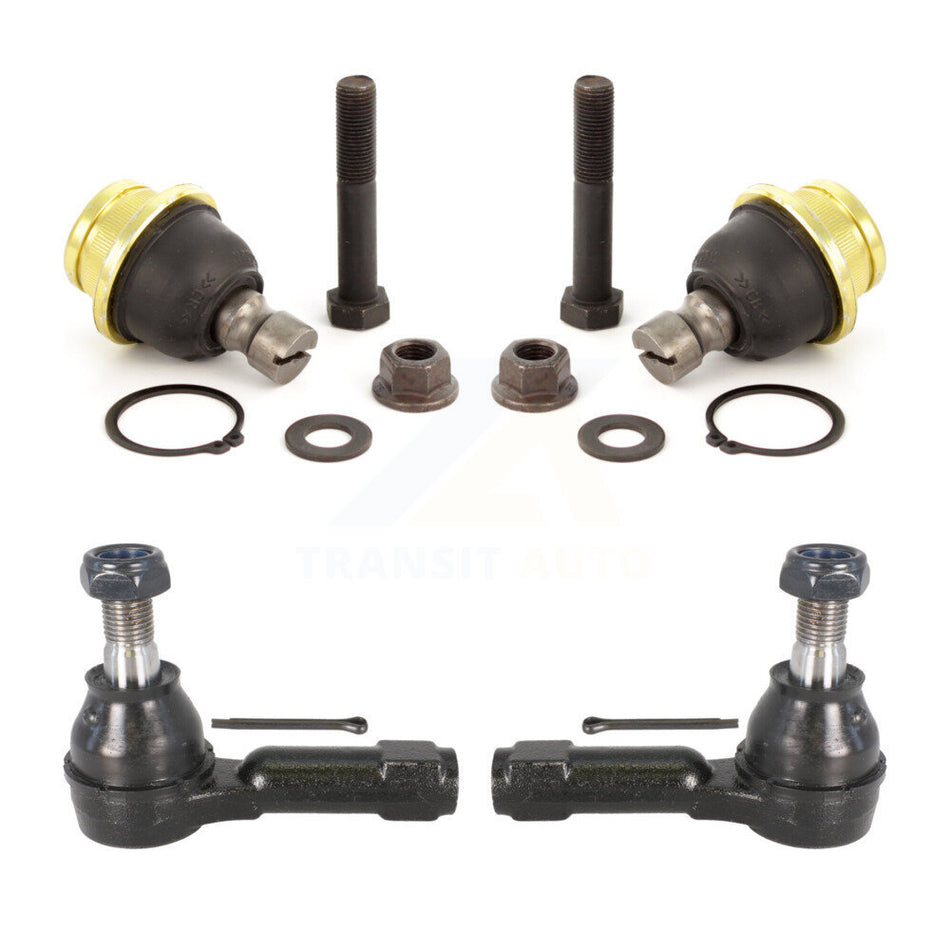 Front Suspension Ball Joint And Tie Rod End Kit For 2004 Nissan Pathfinder Armada With 14mm Diameter Thread KTR-104017