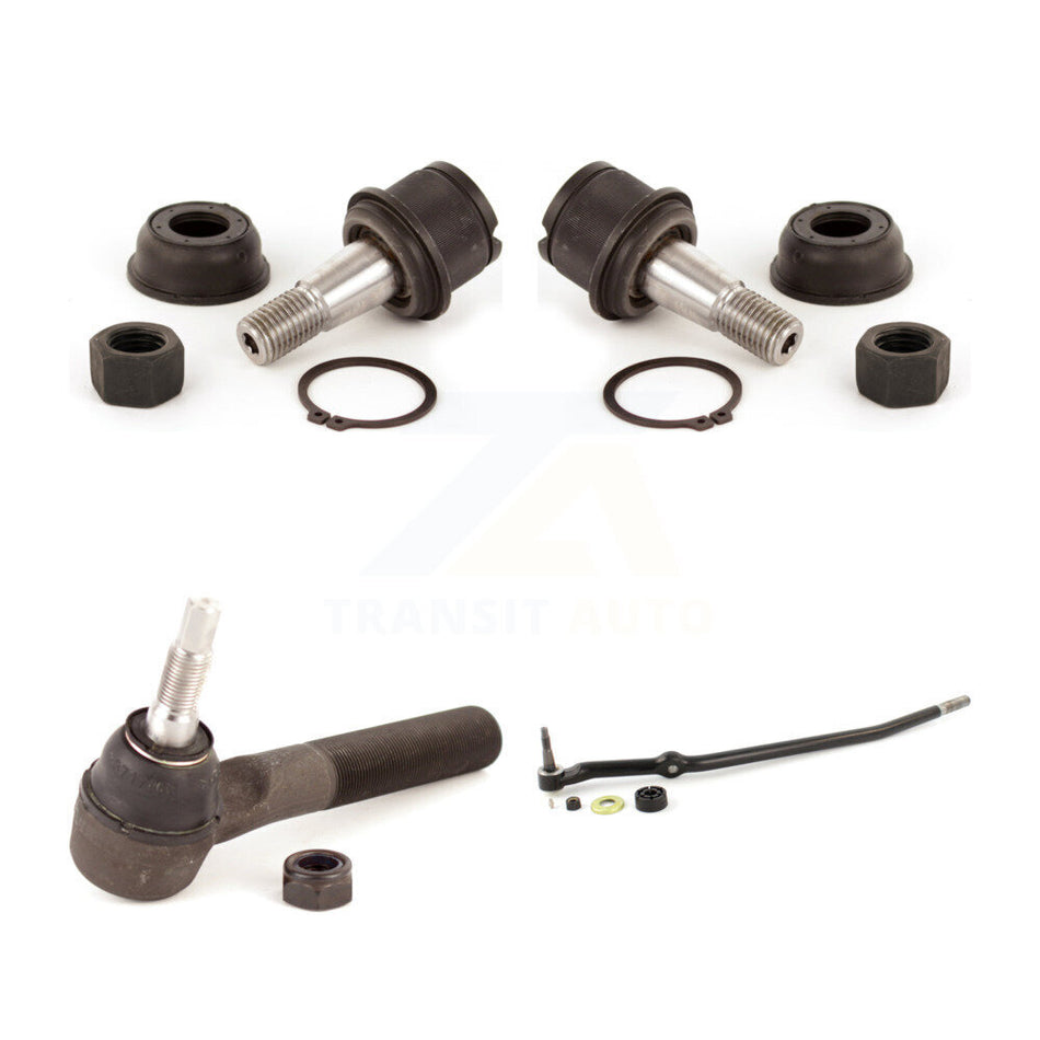 Front Suspension Ball Joint And Tie Rod End Kit For 2006-2007 Dodge Ram 1500 4WD With 8 Lug Wheels Tampered Hole Mounted Steering Damper KTR-104019
