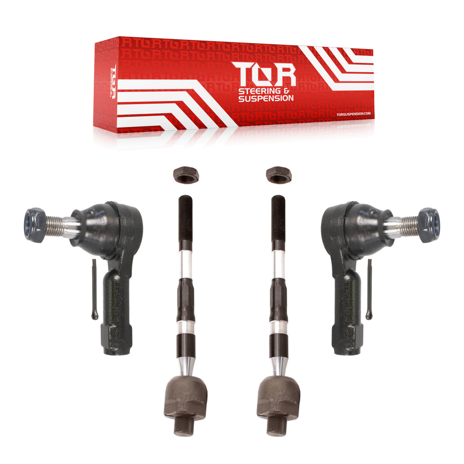 Front Steering Tie Rod End Kit For 2004 Nissan Pathfinder Armada With 14mm Diameter Thread KTR-104088