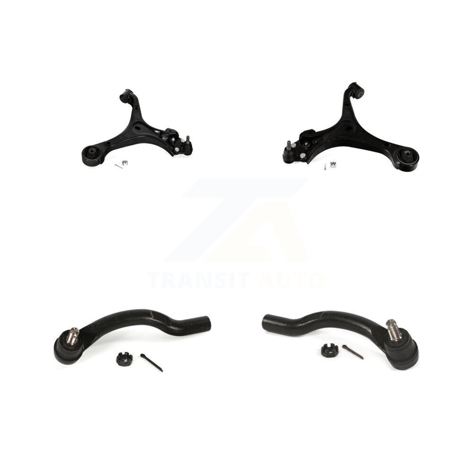 Front Suspension Control Arm Assembly And Tie Rod End Kit For Honda Civic Acura ILX KTR-104096