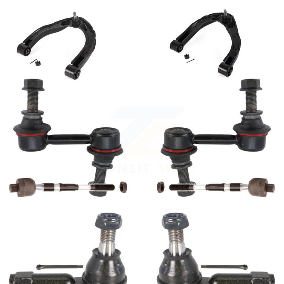 Front Control Arm And Ball Joint Tie Rod End Link Kit (8Pc) For Nissan Pathfinder Armada KTR-104140