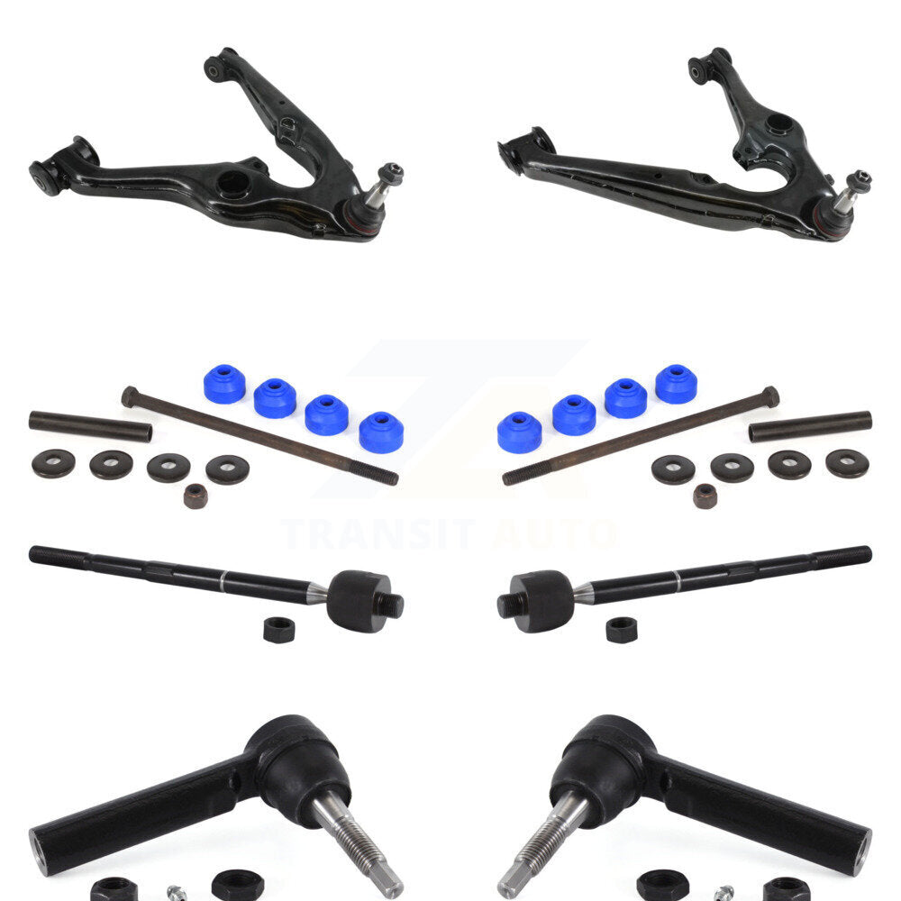 Front Control Arm Ball Joint Tie Rod End Link Kit (8Pc) For GMC Chevrolet Sierra 1500 XL KTR-104141