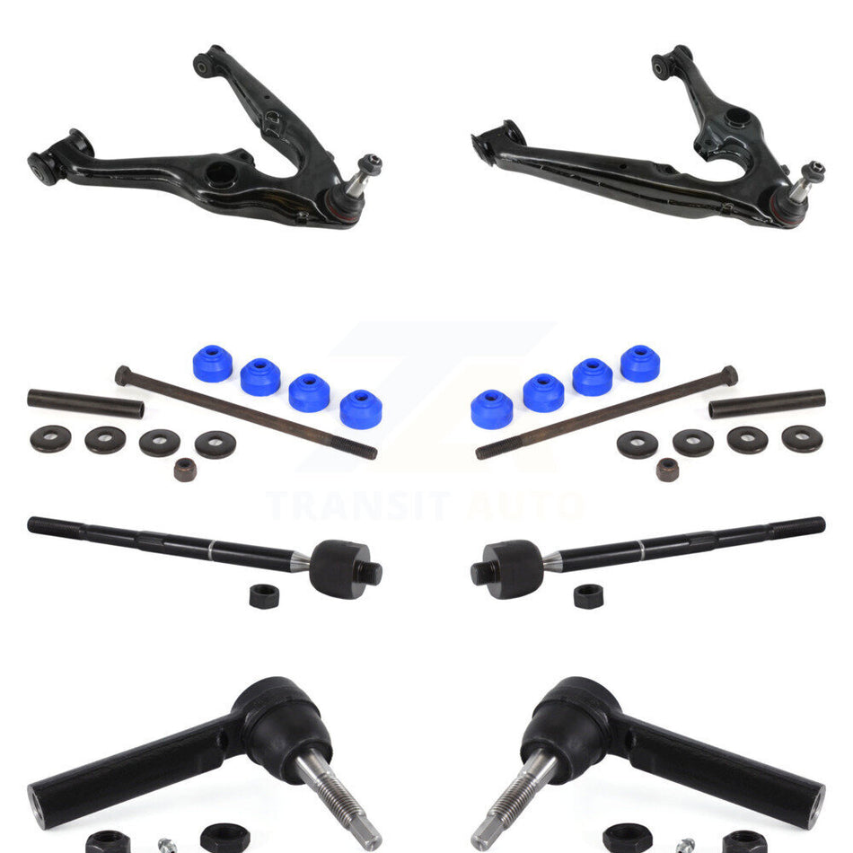 Front Control Arm Ball Joint Tie Rod End Link Kit (8Pc) For GMC Chevrolet Sierra 1500 XL KTR-104141