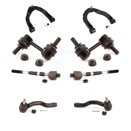 Front Control Arm Ball Joint Tie Rod End Link Kit (8Pc) For Nissan TITAN Armada INFINITI KTR-104147