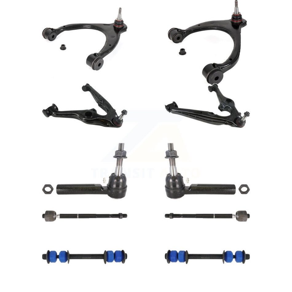 Front Control Arms Lower Ball Joints Tie Rods Link Sway Bar Kit (10Pc) For Chevrolet GMC KTR-104200