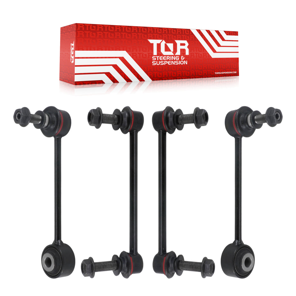 Front Rear Suspension Stabilizer Bar Link Kit For Cadillac CTS KTR-104260