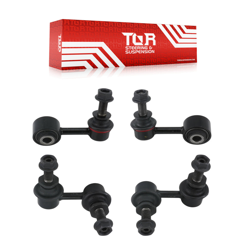 Front Rear Suspension Stabilizer Bar Link Kit For 2008-2019 Toyota Sequoia KTR-104274