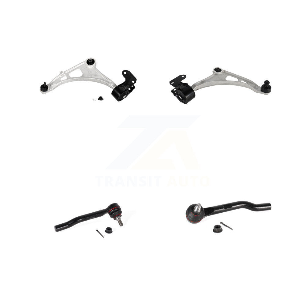 Front Suspension Control Arm Assembly Tie Rod End Kit For Honda Pilot Acura MDX Ridgeline KTR-104349