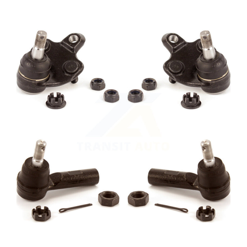 Front Suspension Ball Joint And Tie Rod End Kit For 2003-2008 Toyota Matrix Pontiac Vibe KTR-104370