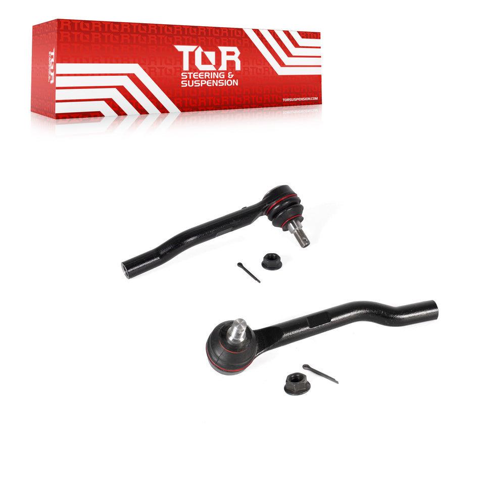Front Outer Steering Tie Rod End Kit For Honda Pilot Acura MDX Ridgeline Passport KTR-104423