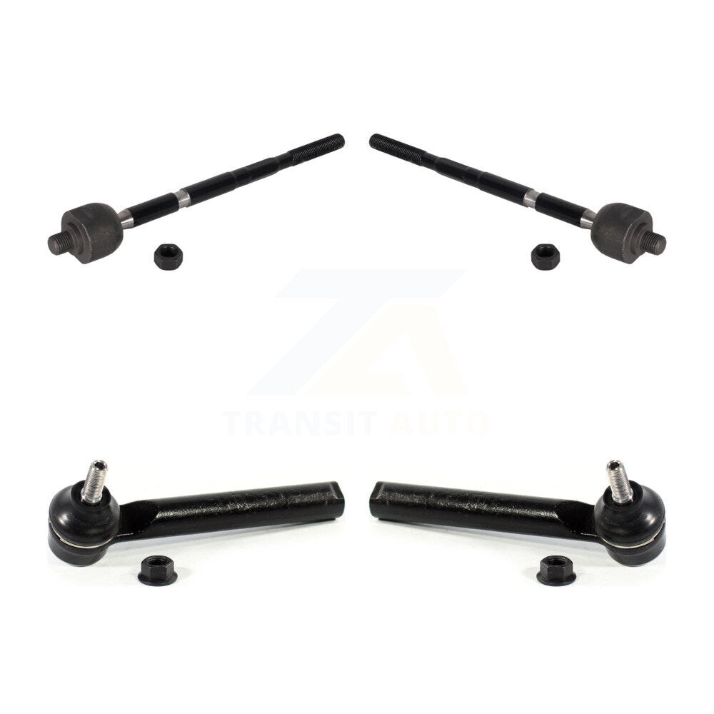 Front Steering Tie Rod End Kit For 2012-2019 Fiat 500 KTR-104427