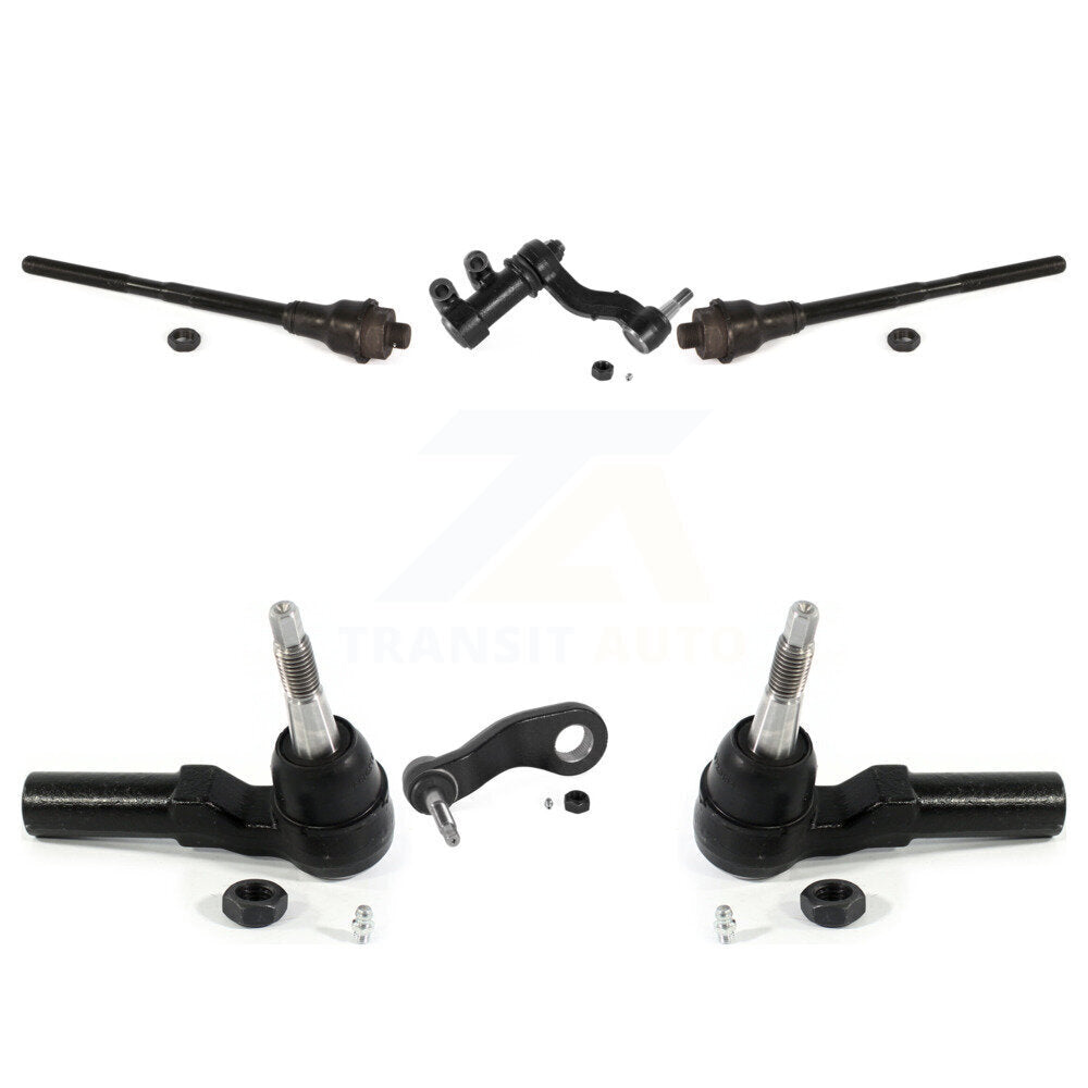 Front Tie Rod End Ball Joints Idler Arm Pitman Kit For GMC Chevrolet Sierra 2500 KTR-104432