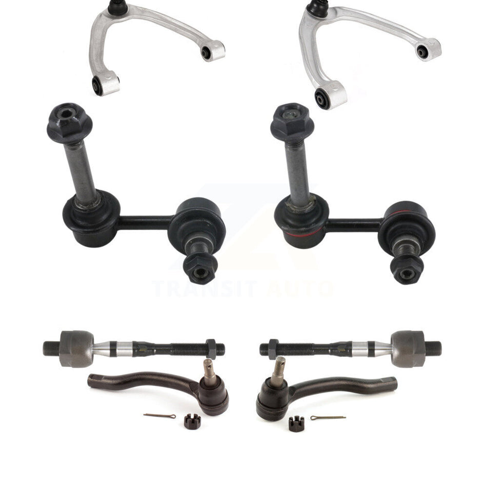 Front Control Arm & Ball Joint Tie Rod End Link Kit (8Pc) For INFINITI Q50 G37 QX50 EX35 KTR-104443