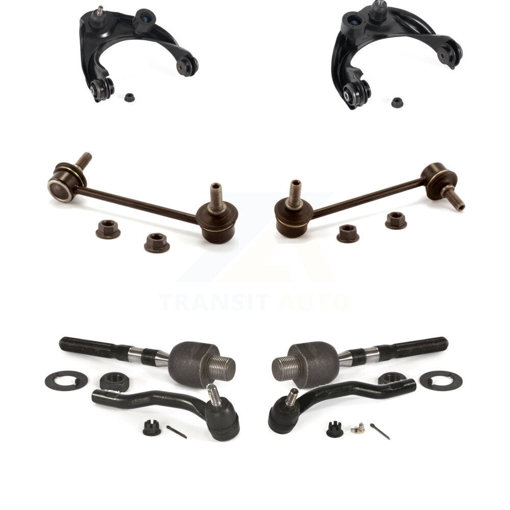 Front Suspension Control Arm & Ball Joint Assembly Tie Rod End Link Kit (8Pc) For Mazda 6 KTR-104445