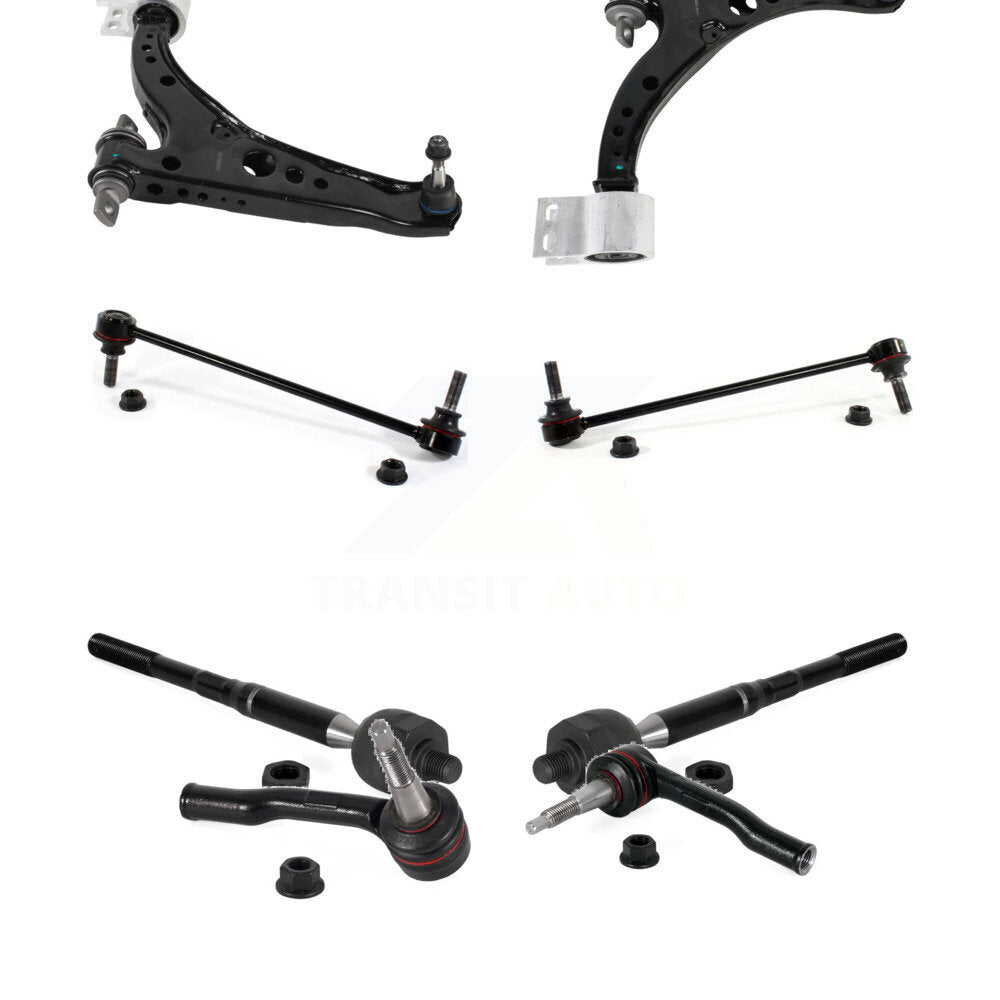 Front Control Arm Ball Joint Assembly Tie Rod End Link Kit (8Pc) For Chevrolet Cruze Volt KTR-104448