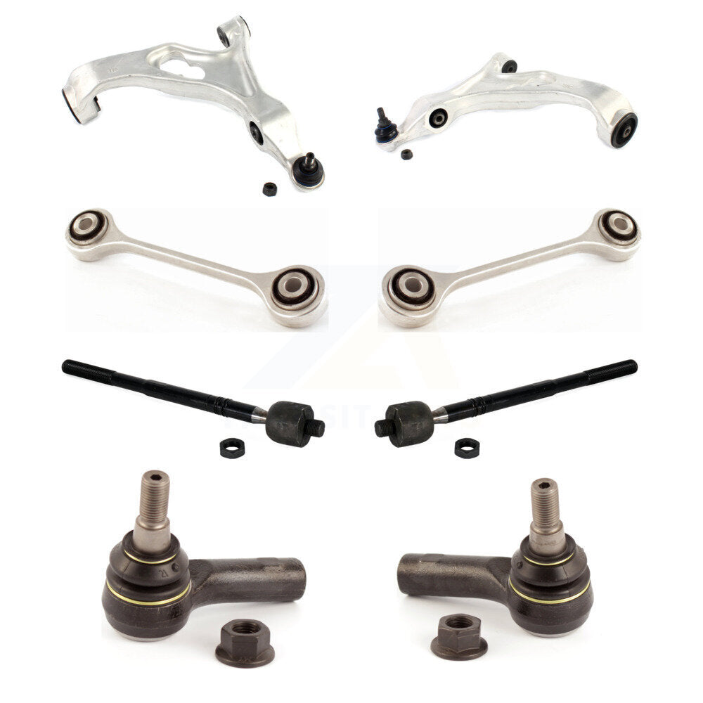 Front Suspension Control Arm & Ball Joint Tie Rod End Link Kit (8Pc) For Porsche Cayenne KTR-104471