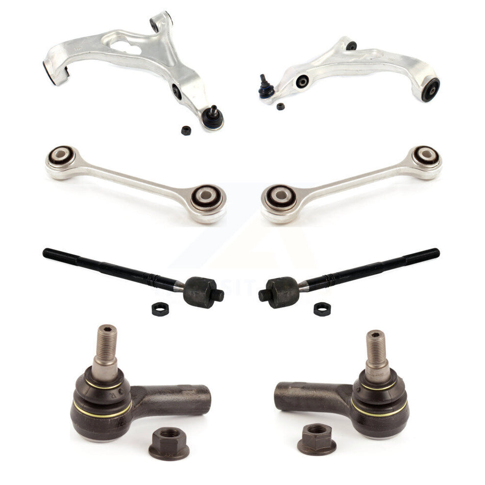 Front Control Arm & Ball Joint Tie Rod End Link Kit (8Pc) For Volkswagen Touareg Audi Q7 KTR-104476