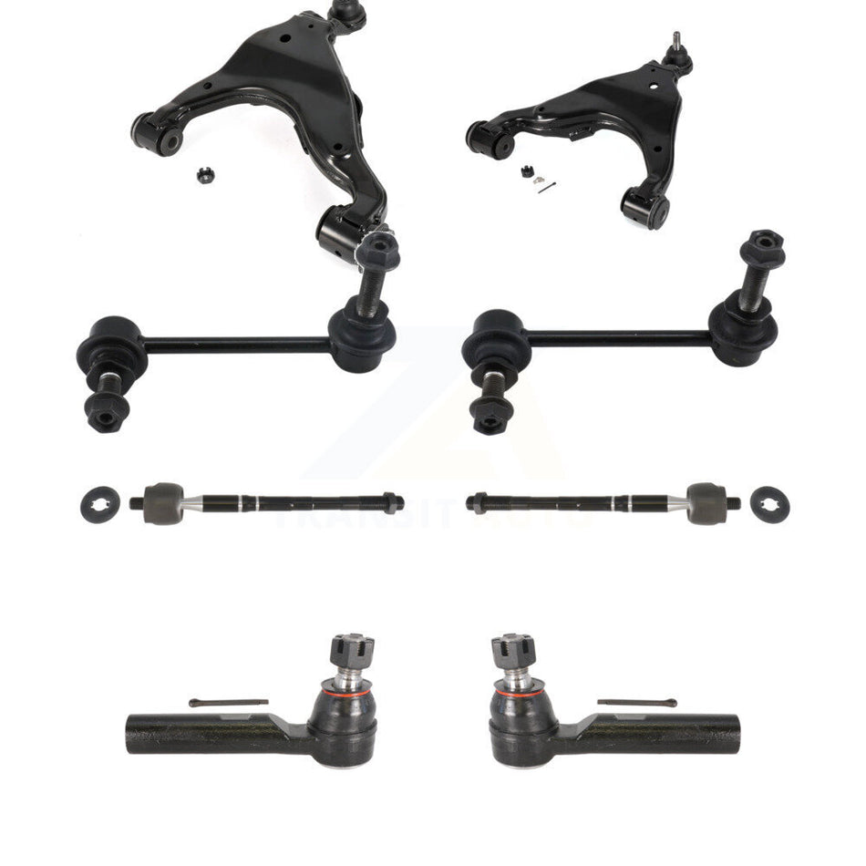 Front Suspension Control Arm And Ball Joint Tie Rod End Link Kit (8Pc) For Toyota Tacoma KTR-104479
