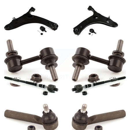 Front Control Arm Ball Joint Assembly Tie Rod End Link Kit (8Pc) For Subaru XV Crosstrek KTR-104484